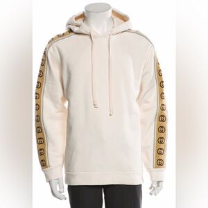 2022 interlocking G logo Gucci Off-White Hoodie size L